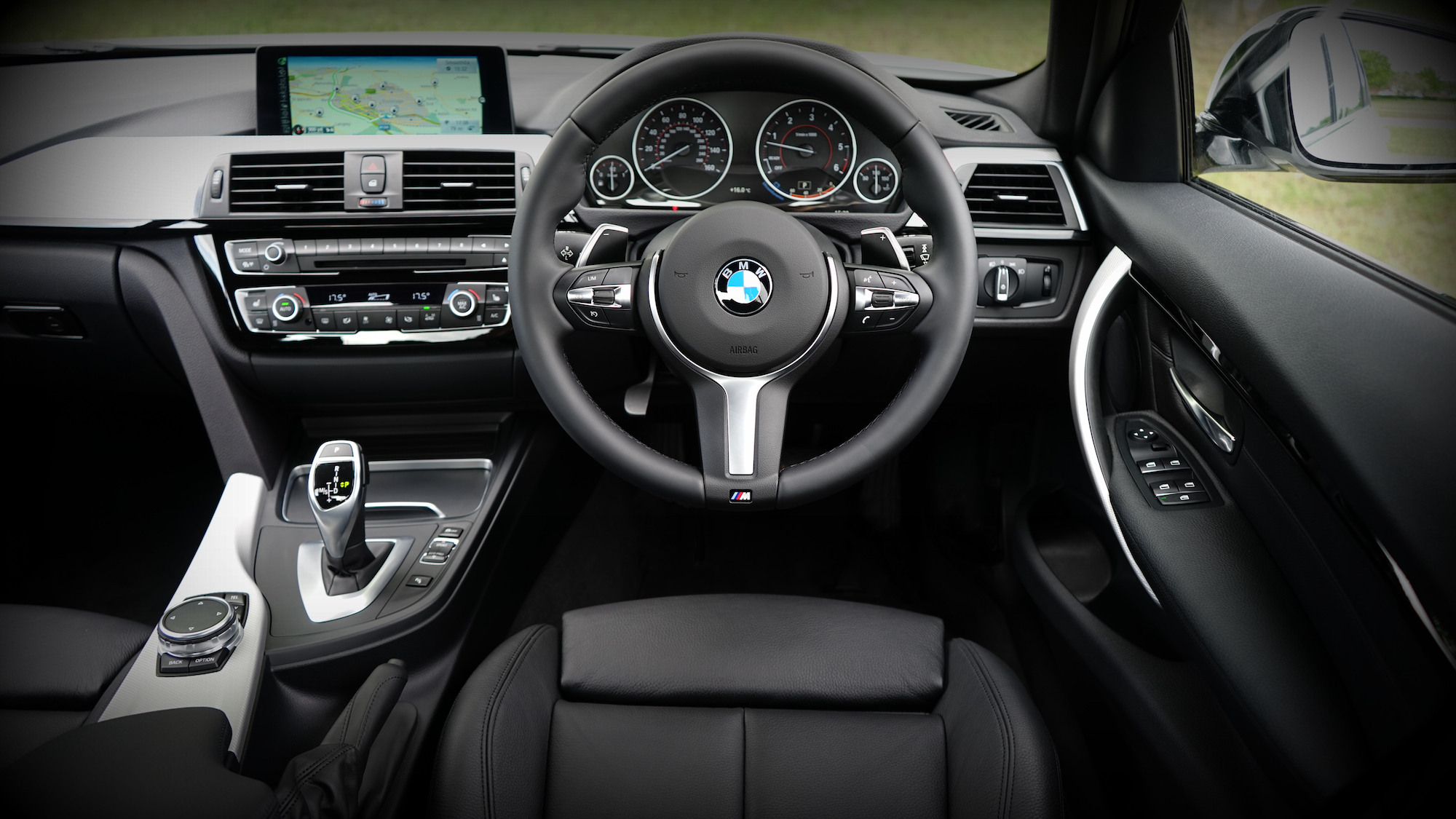 BMW car interior